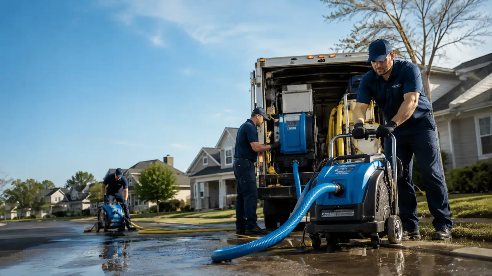 Flood Damage Cleanup in Melcroft, PA